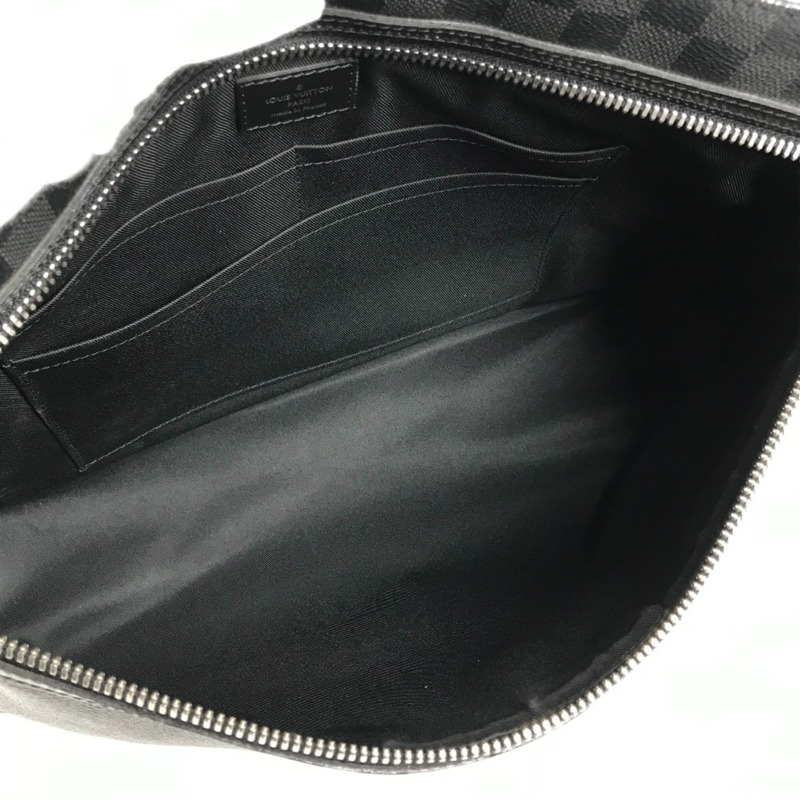 路易威登 N41656 Damier Graphite Hunter 斜背包/肩背包/帆布包/男女款/黑色-7
