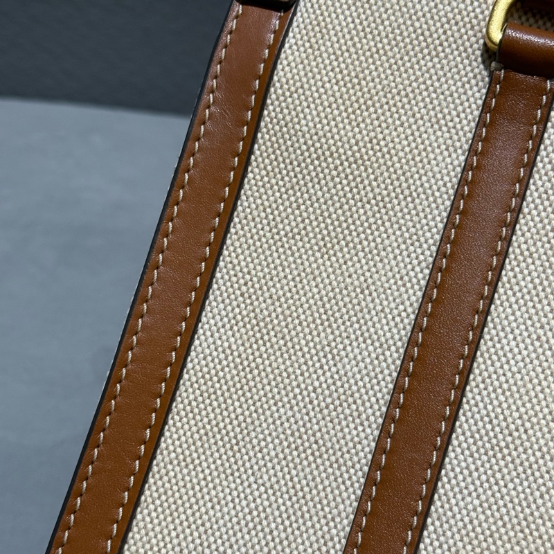 Tory Burch 帆布拼皮小方包-9