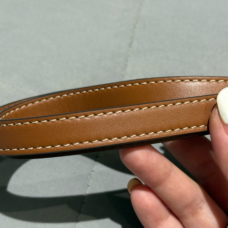 Tory Burch 帆布拼皮小方包-23