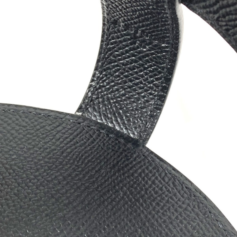 愛馬仕 Musardine 單肩包，配抽繩小袋，皮革和絲綢材質，海軍藍-11