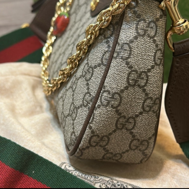 Gucci Ophidia麻將草莓包-1