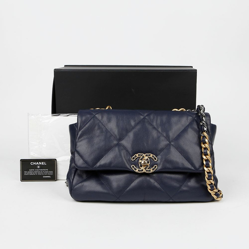 CHANEL AS1161 19 大號手提單肩包-0