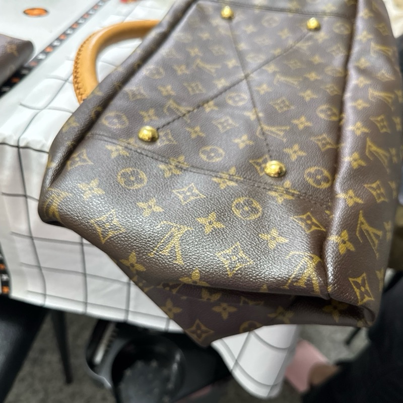 LV 手把編織 肩背包 手提包-4