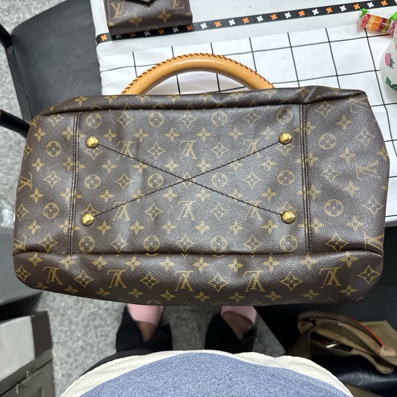 LV 手把編織 肩背包 手提包-5