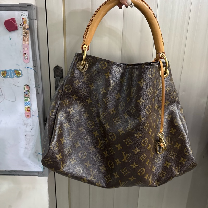 LV 手把編織 肩背包 手提包-9