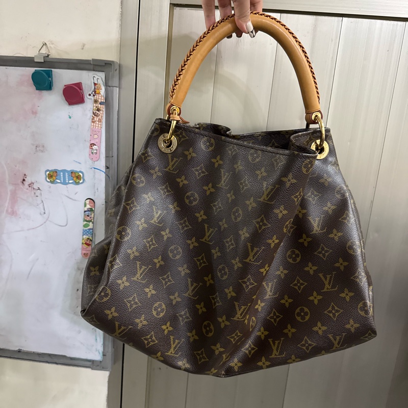 LV 手把編織 肩背包 手提包-10