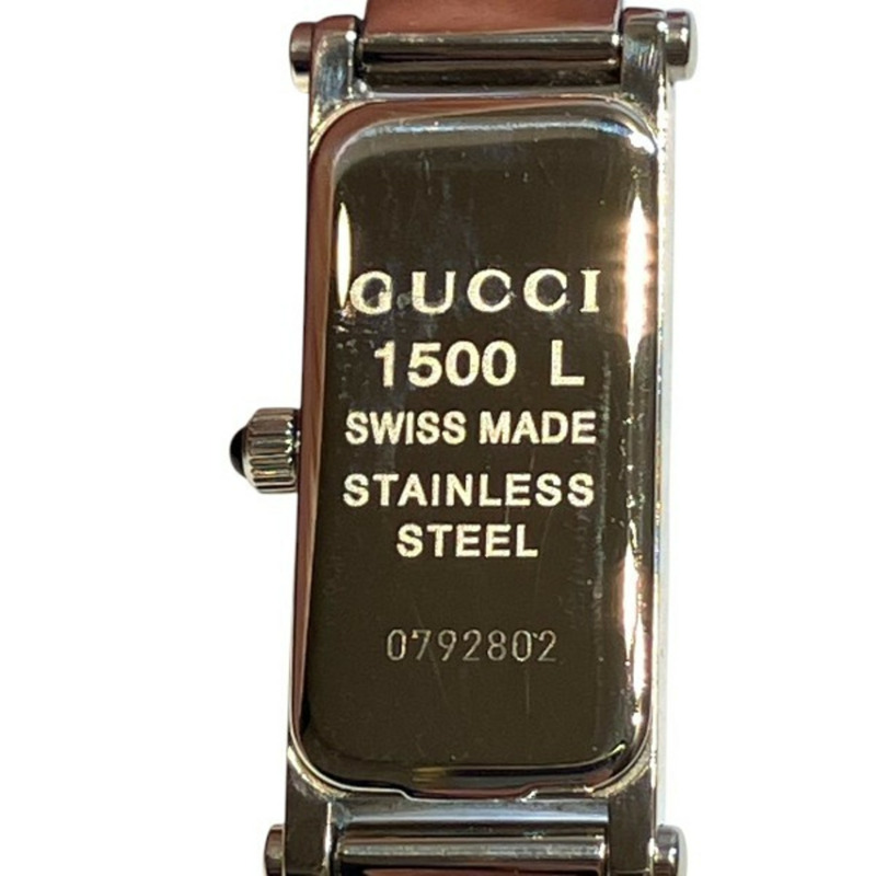 Gucci 1500L石英女士手鐲錶-4