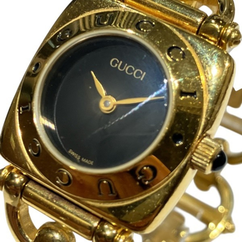 Gucci Horsebit 6400L 女士石英錶-3