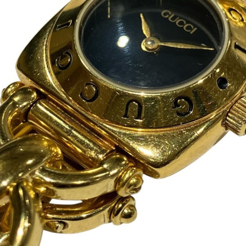 Gucci Horsebit 6400L 女士石英錶-6