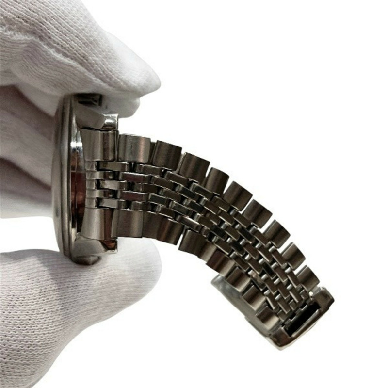 精工 6206-8990 自動機械銀色錶盤男士腕錶-7