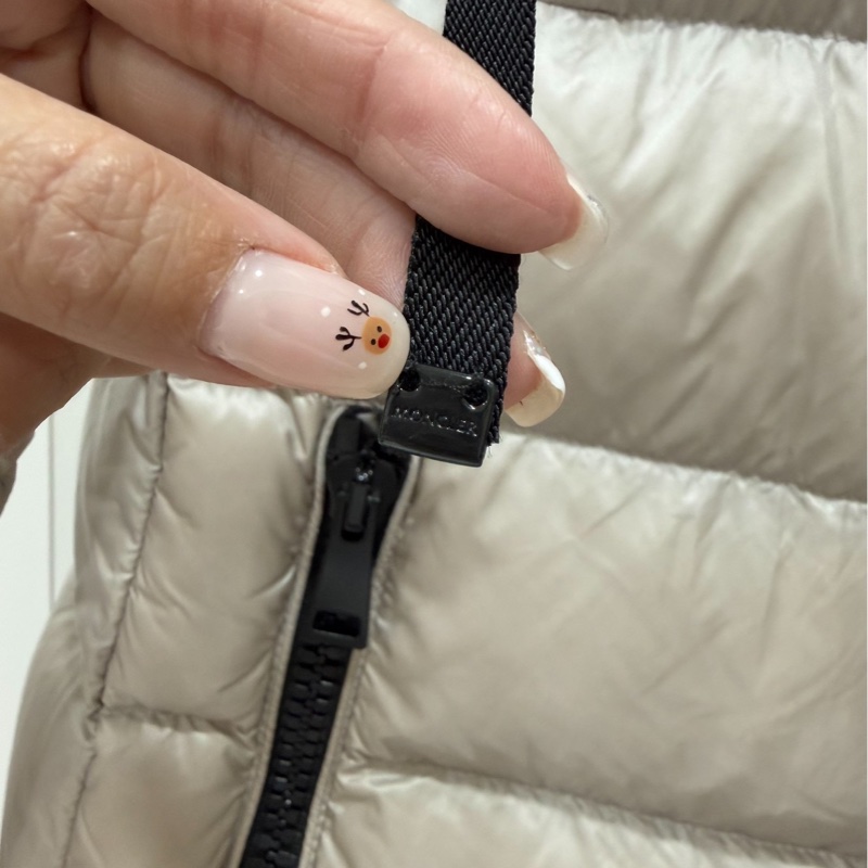 Moncler Suyen 卡其 米色 長版 鵝絨 長版羽絨 羽絨外套 夾克 長版外套 外套-13