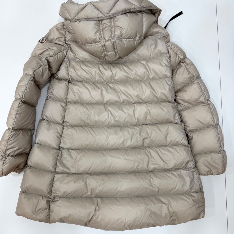 Moncler Suyen 卡其 米色 長版 鵝絨 長版羽絨 羽絨外套 夾克 長版外套 外套-20