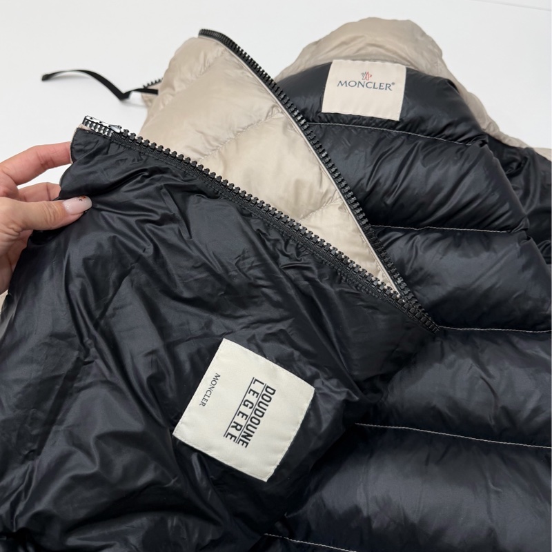 Moncler Suyen 卡其 米色 長版 鵝絨 長版羽絨 羽絨外套 夾克 長版外套 外套-23