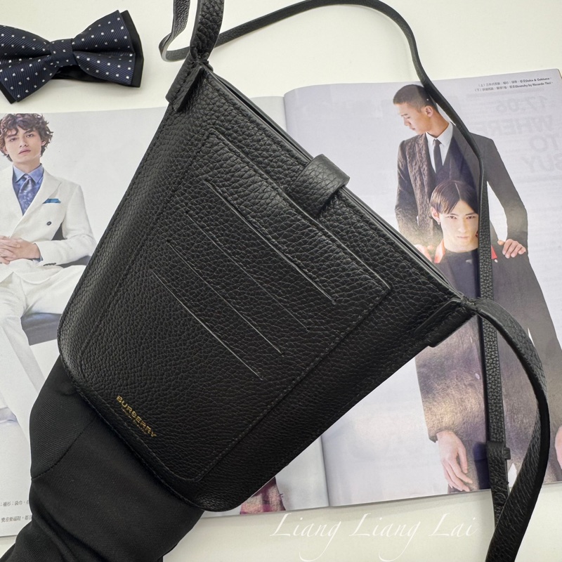 BURBERRY ANNE皮革手機包-12