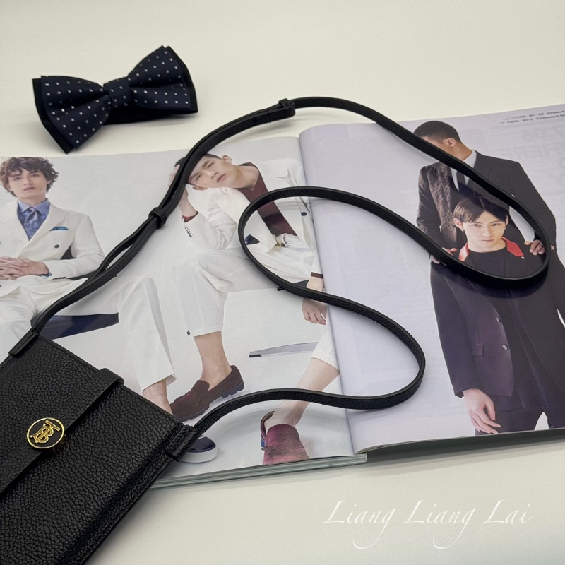 BURBERRY ANNE皮革手機包-17