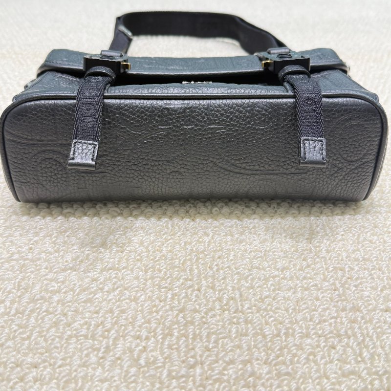 DIOR - 黑色牛皮Hit The Road郵差包-10