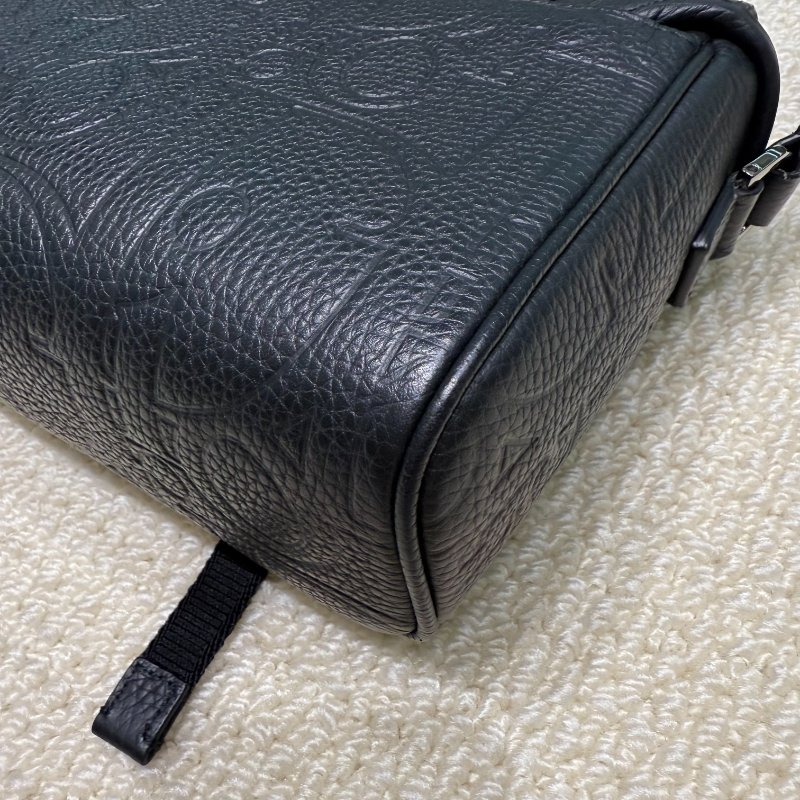 DIOR - 黑色牛皮Hit The Road郵差包-13