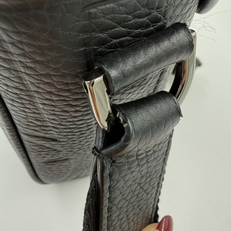 DIOR - 黑色牛皮Hit The Road郵差包-24