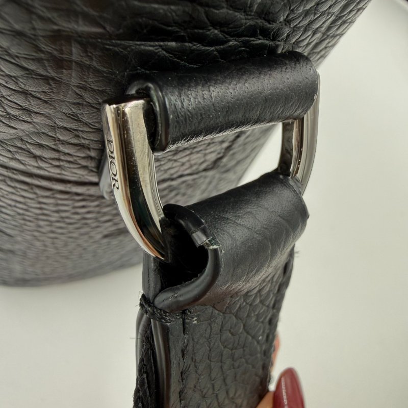 DIOR - 黑色牛皮Hit The Road郵差包-26