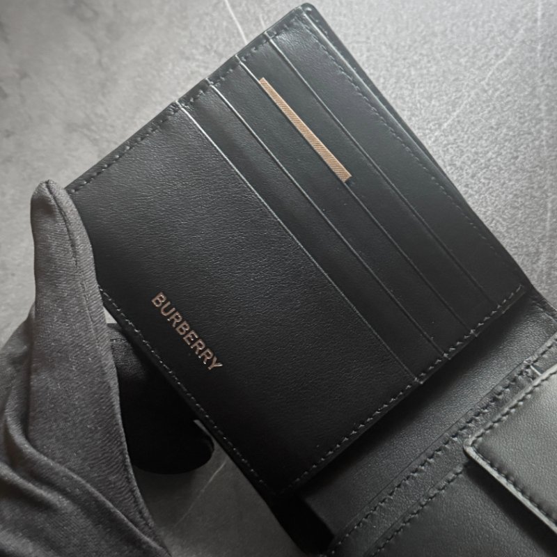 🔥 雙11全面開搶・全館折扣限時開啟！【BURBERRY-巴寶莉】復古格紋零錢袋短夾-5