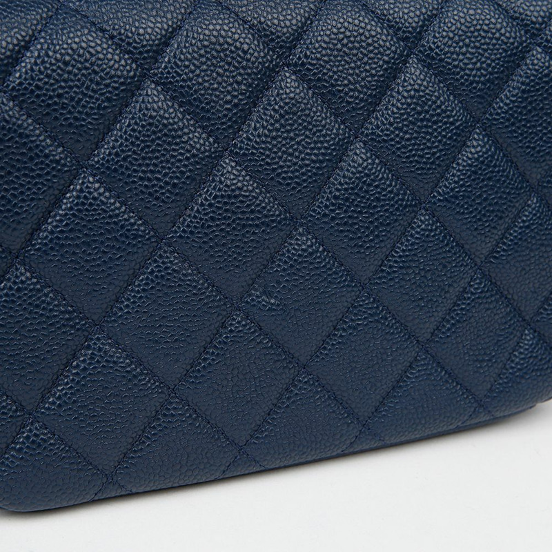 CHANEL 魚子醬紋皮革鏈條翻蓋肩斜背包 AS2528-4