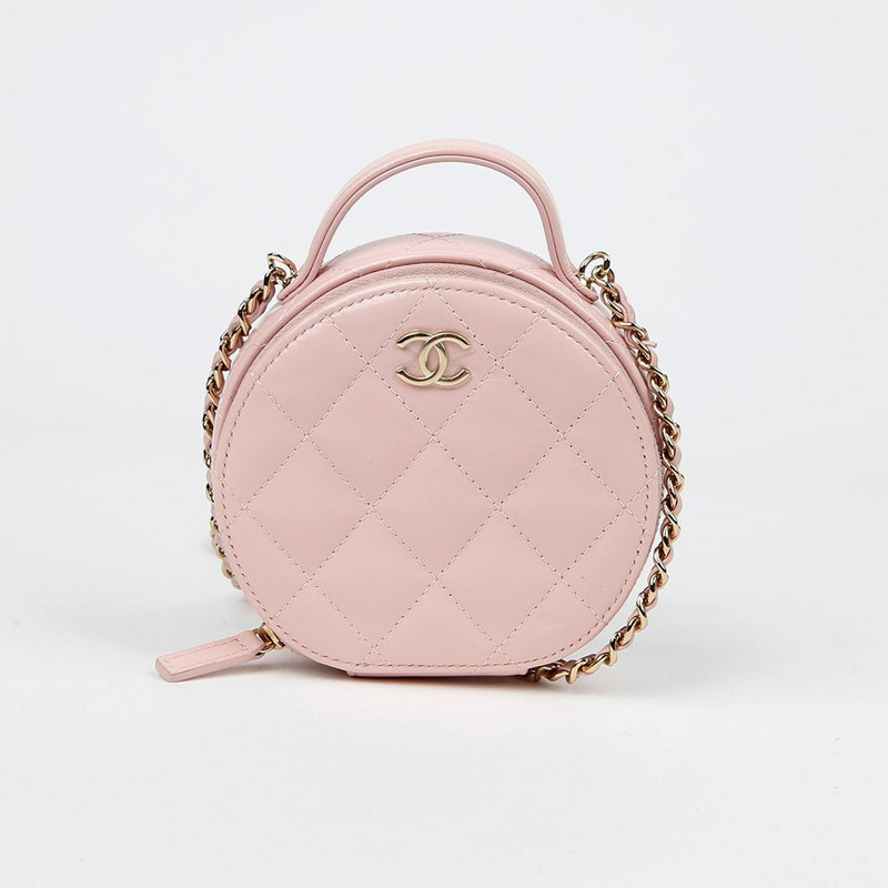 CHANEL AP2940 迷你圓形手提肩斜背包-1