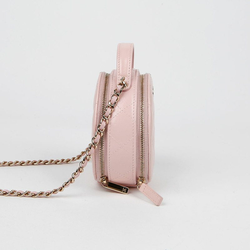 CHANEL AP2940 迷你圓形手提肩斜背包-6