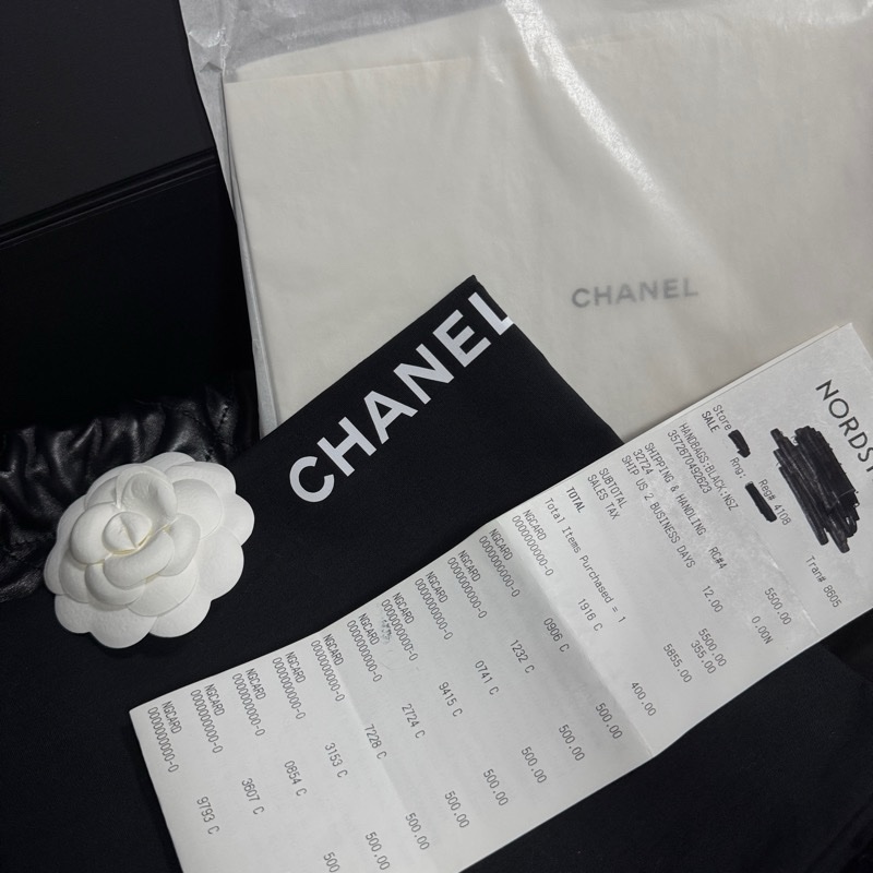 chanel 黑金22bag 芯片款-4