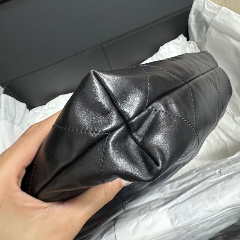 chanel 黑金22bag 芯片款-8