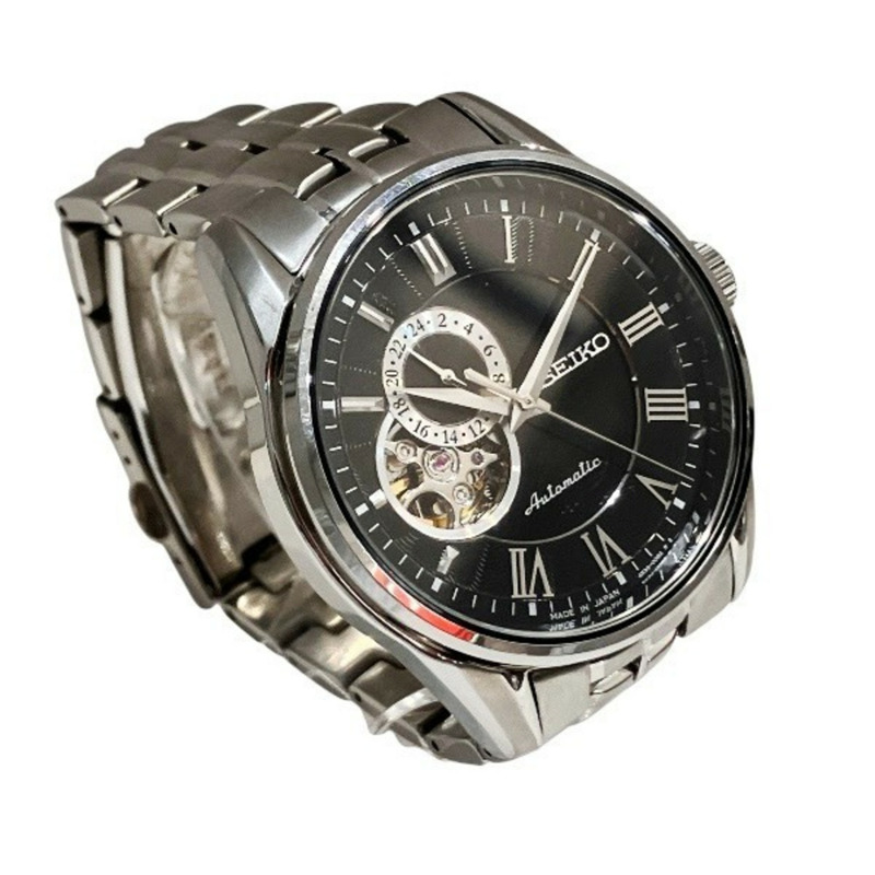 精工 4R39-00B0 自動鏤空男士腕錶-2