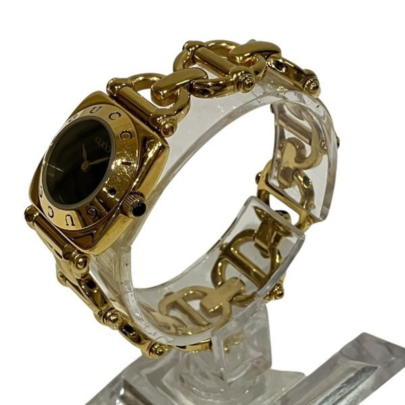 Gucci Horsebit 6400L 石英金女錶-1