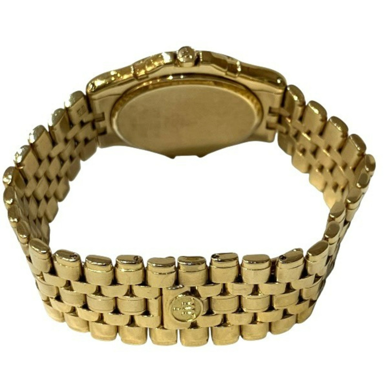 精工 Credor Pacific 8J81-60 石英 18K 鑽石錶圈男士腕錶-5