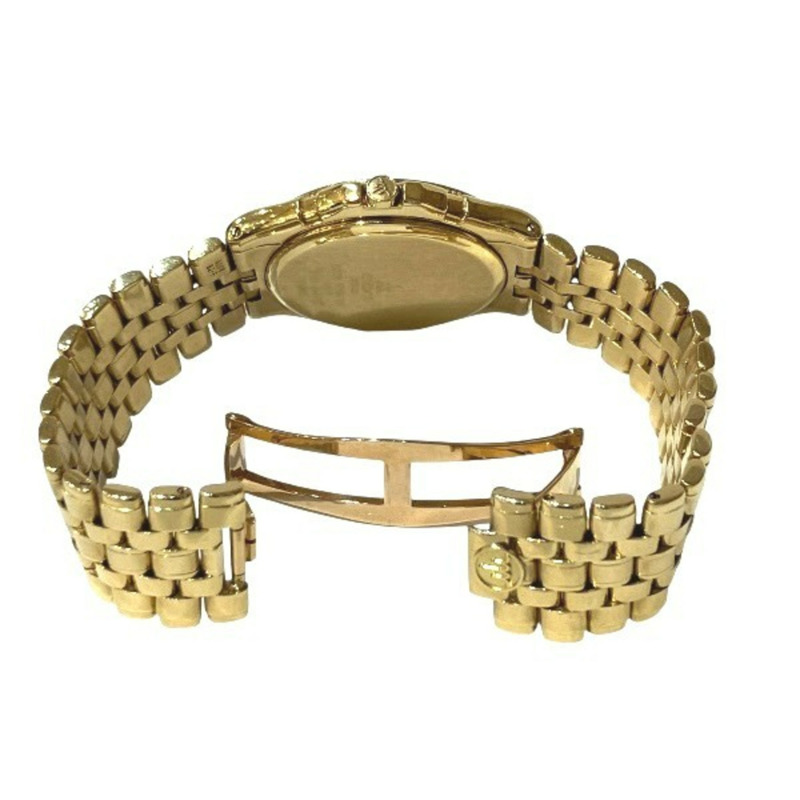 精工 Credor Pacific 8J81-60 石英 18K 鑽石錶圈男士腕錶-6