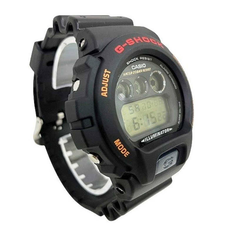 卡西歐 G-SHOCK DW-6900UB 石英黑色錶盤男士手錶-2