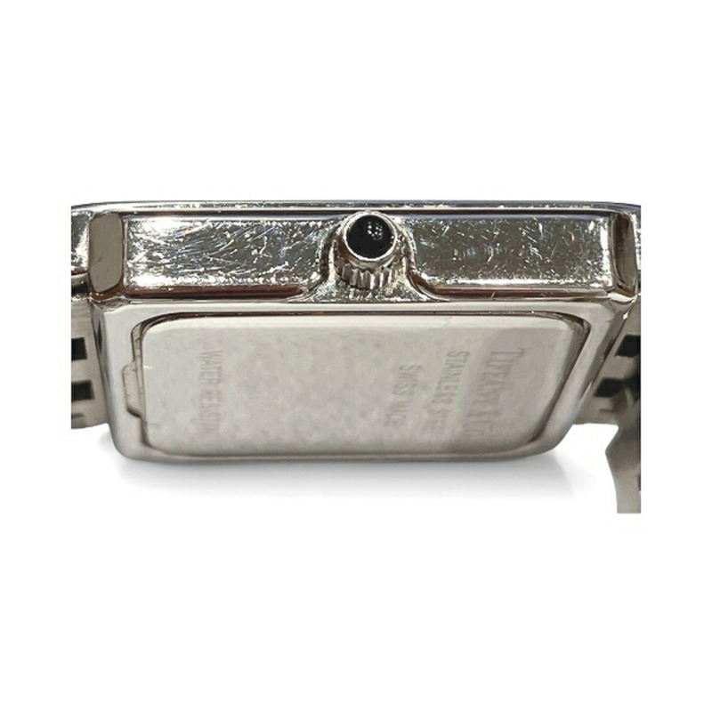 蒂芬妮經典方形石英女士腕錶-8