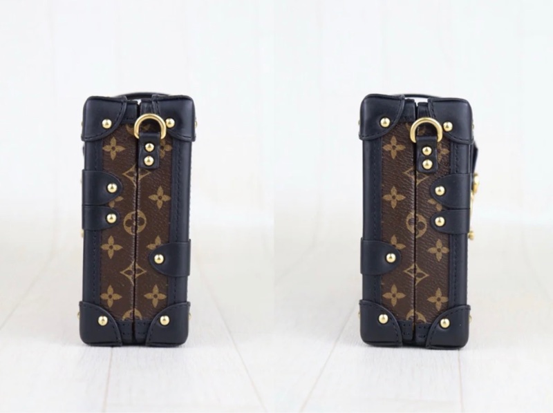 「JL精品代購」98新 Lv PETITE MALLE 限量款 山本寬齋 藝伎臉譜-3