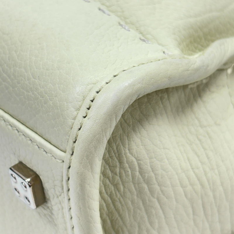 米色 綠色 羊革 Amazona 28 手提包【LOEWE 羅威】-11