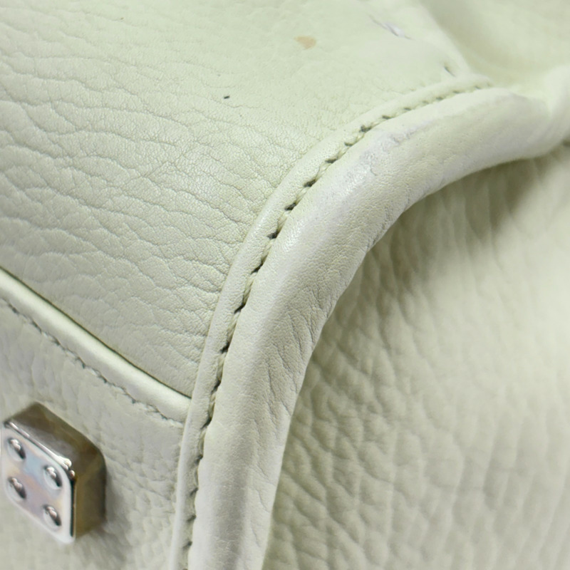 米色 綠色 羊革 Amazona 28 手提包【LOEWE 羅威】-13