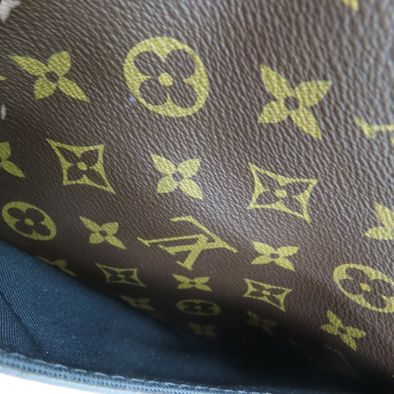 棕色 原花帆布 Diane 肩背包【LOUIS VUITTON LV 路易威登】 M45985-6
