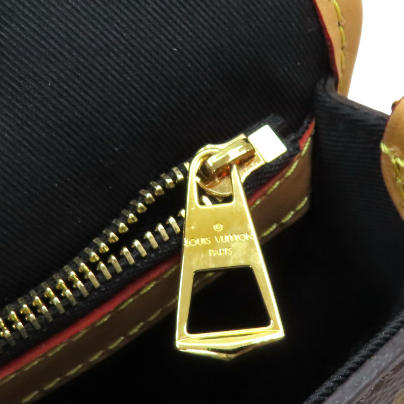 棕色 原花帆布 Diane 肩背包【LOUIS VUITTON LV 路易威登】 M45985-11