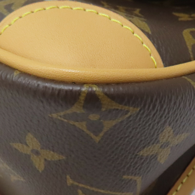 棕色 原花帆布 Diane 肩背包【LOUIS VUITTON LV 路易威登】 M45985-15