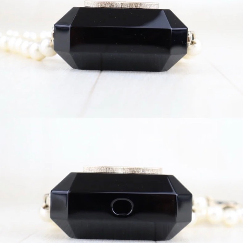 「JL精品代購」98新 Chanel 香奈兒 珍珠耳機包-5