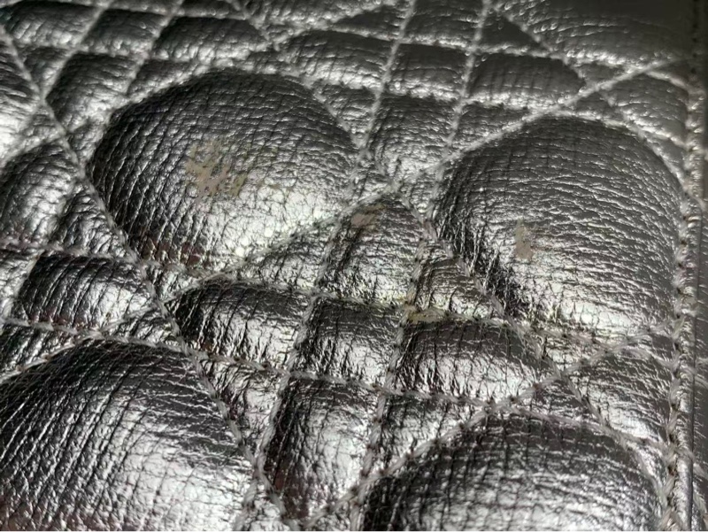 Christian Dior 銀色 Lady Dior My ABC 銀色小號手提包-13