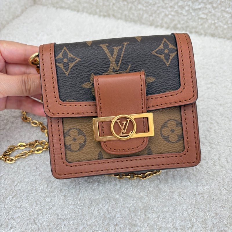 Lv 達芙妮迷你 12×11×4cm 99新配件塵袋-2