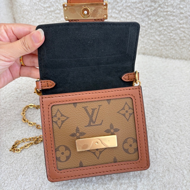 Lv 達芙妮迷你 12×11×4cm 99新配件塵袋-3