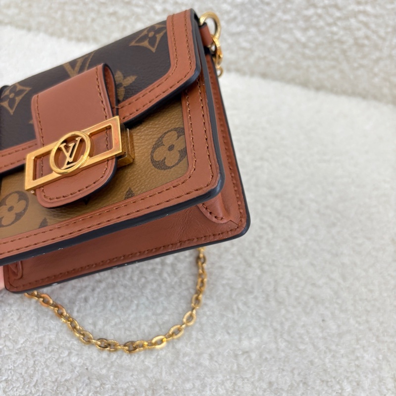 Lv 達芙妮迷你 12×11×4cm 99新配件塵袋-5