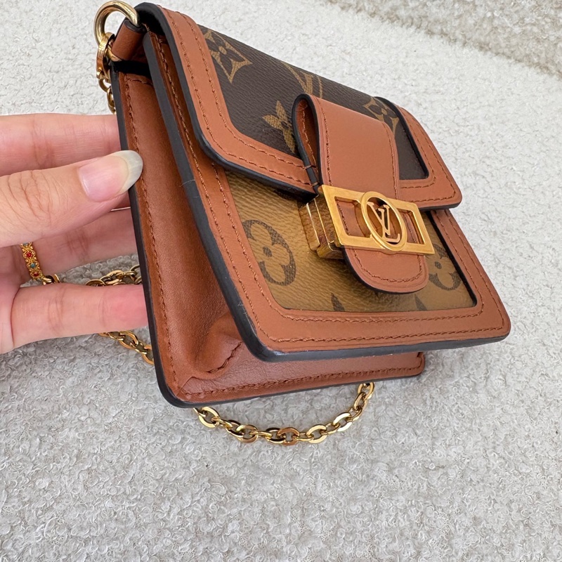 Lv 達芙妮迷你 12×11×4cm 99新配件塵袋-6