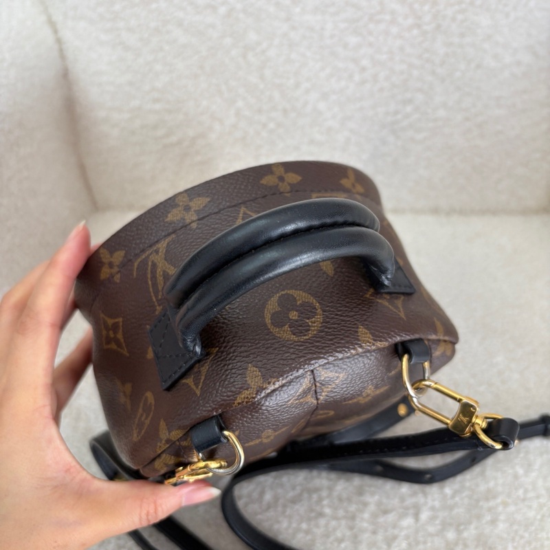 Lv 後背包mini 17*10*22  98新配件塵袋-1