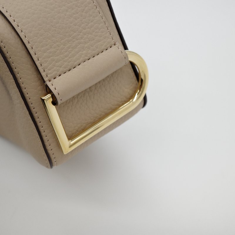 Delvaux 德爾沃 Cool Box Nano 米色 質感小牛皮 手提兩用包 肩背包 手提包-12