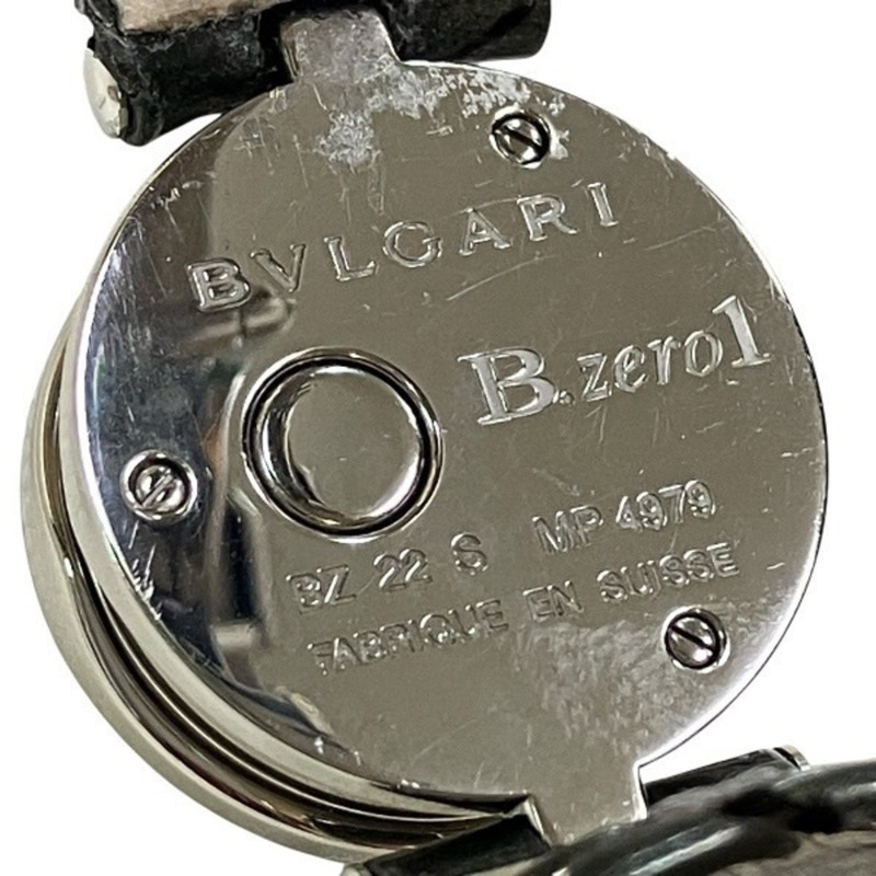 寶格麗 B.zero1 BZ22S 女士石英腕錶-4